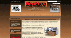 Desktop Screenshot of beckersmachines.nl